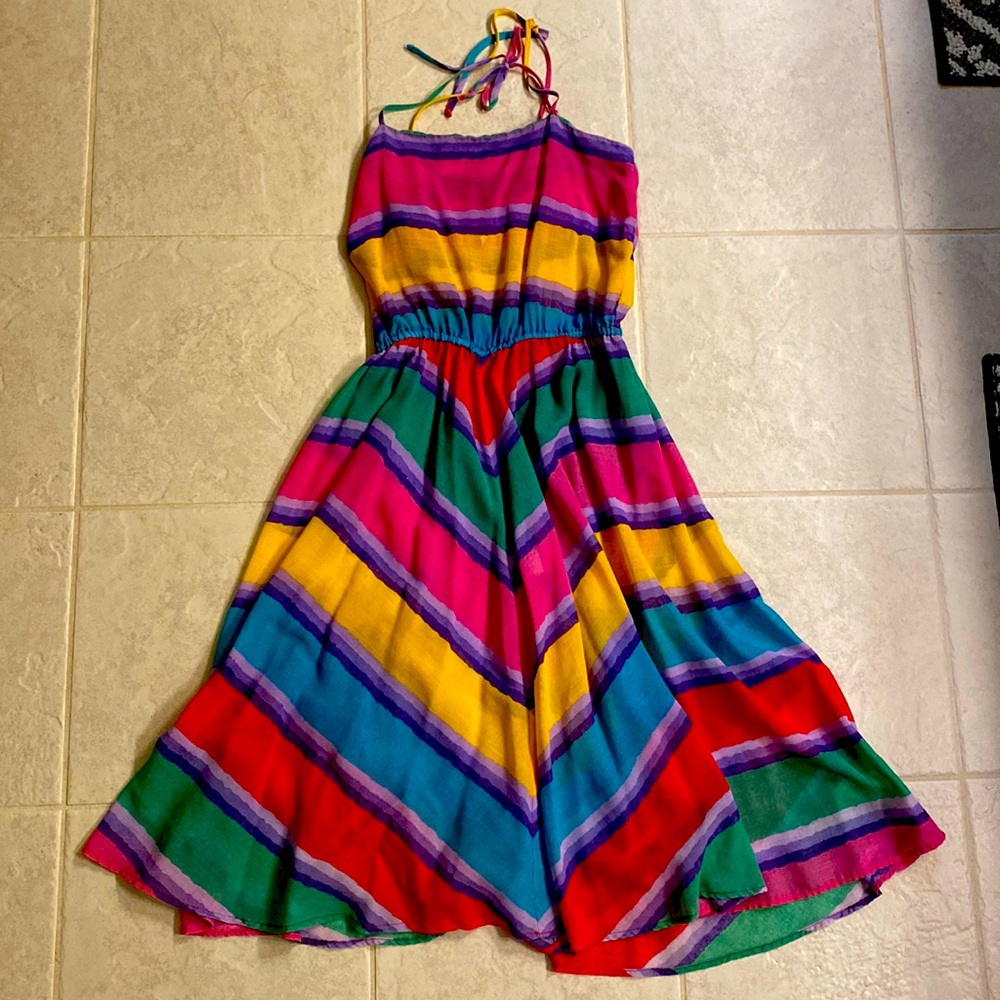 Summer patterned dress